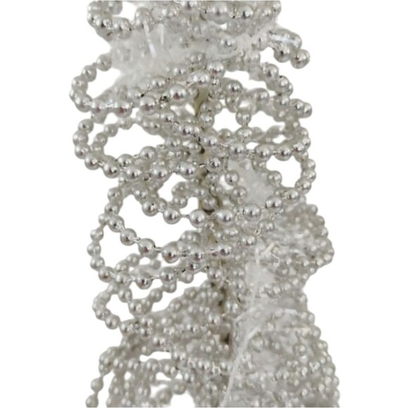 Christmas Tree Beaded Bendable Silver - Picture 6 of 15